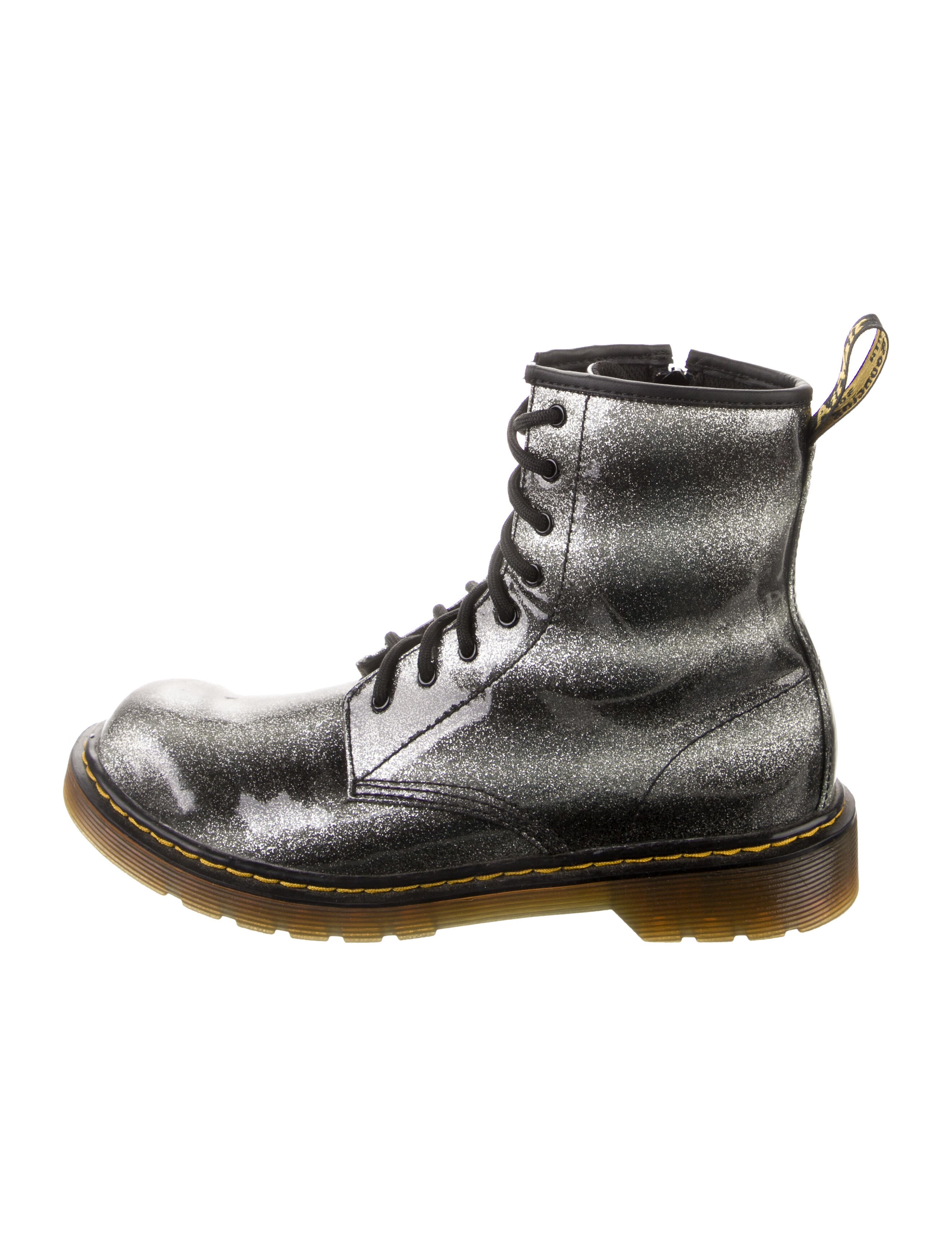 Dr. Martens PVC Printed Combat Boots