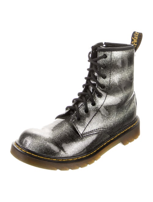 Dr. Martens PVC Printed Combat Boots