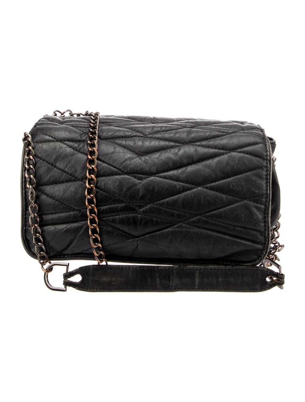 Zadig & Voltaire Leather Rock Shoulder Bag Gem