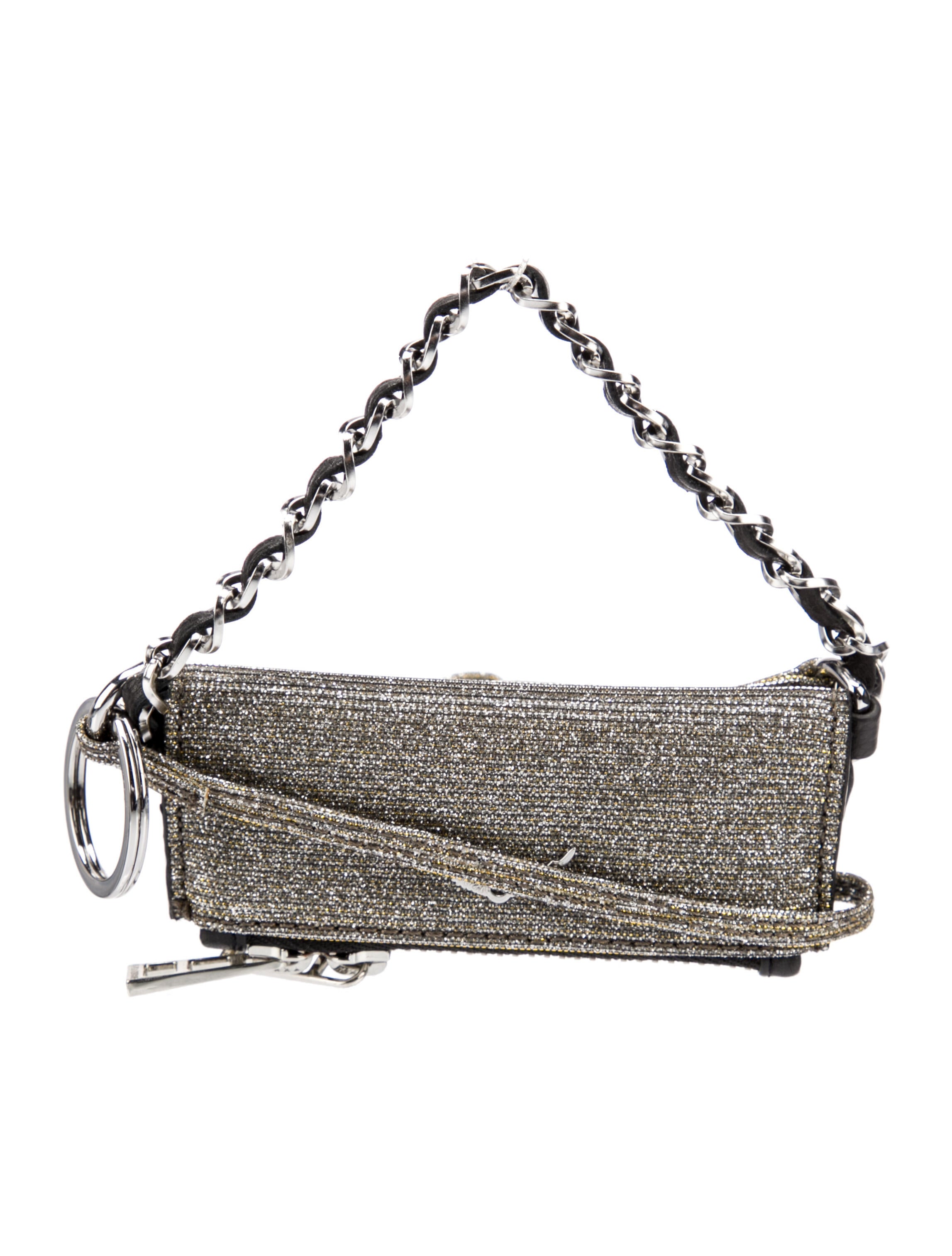 Zadig & Voltaire Glitter Canvas Mini Bag