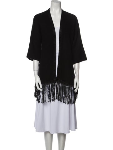 Zadig & Voltaire Knitwear Open Front Sweater One Size