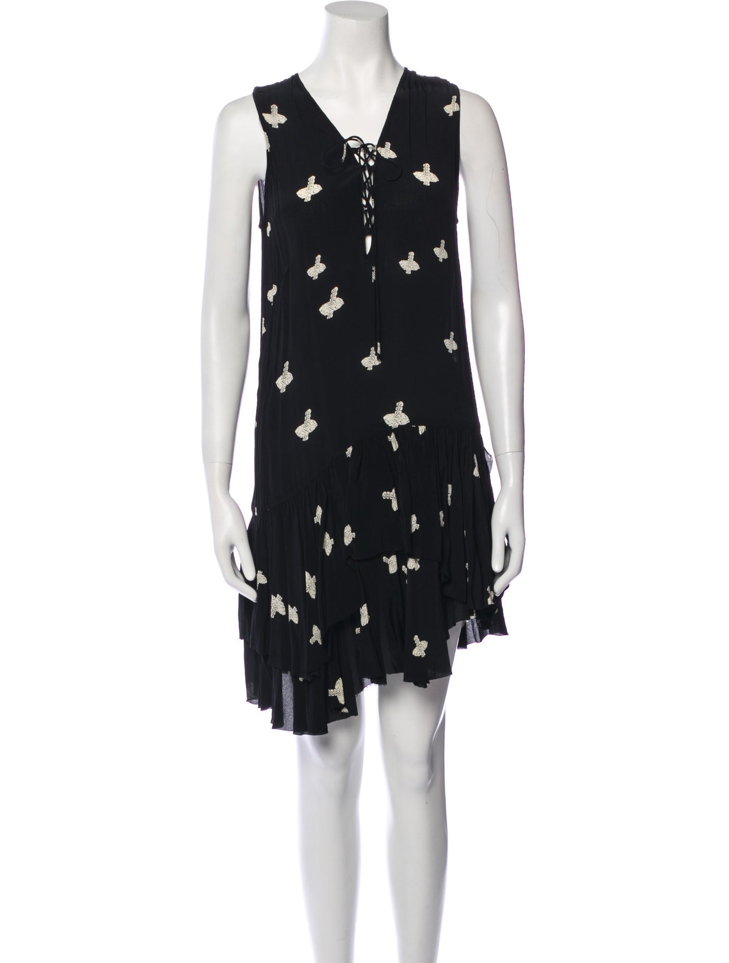 Zadig & Voltaire Printed Mini Dress