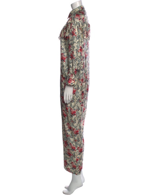 Zadig & Voltaire Silk Floral Print Jumpsuit