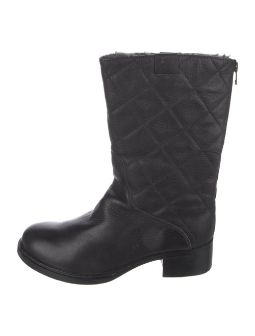 Zadig & Voltaire Leather Moto Boots