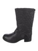 Zadig & Voltaire Leather Moto Boots