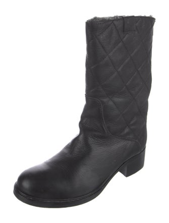 Zadig & Voltaire Leather Moto Boots