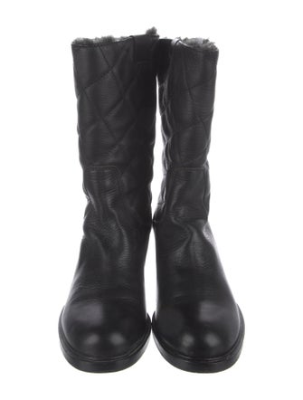 Zadig & Voltaire Leather Moto Boots