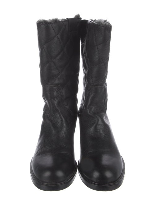 Zadig & Voltaire Leather Moto Boots