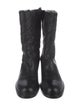 Zadig & Voltaire Leather Moto Boots