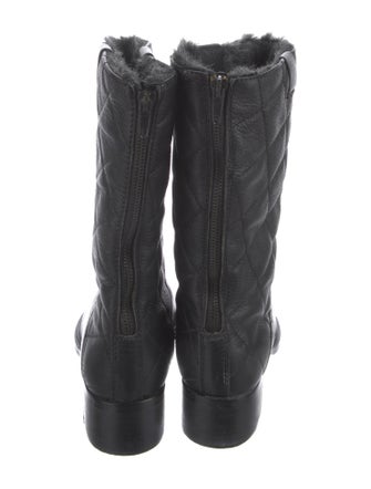 Zadig & Voltaire Leather Moto Boots