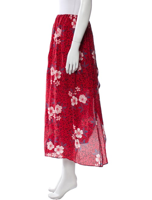 Zadig & Voltaire Silk Midi Length Skirt