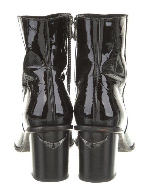 Zadig & Voltaire Patent Leather Boots