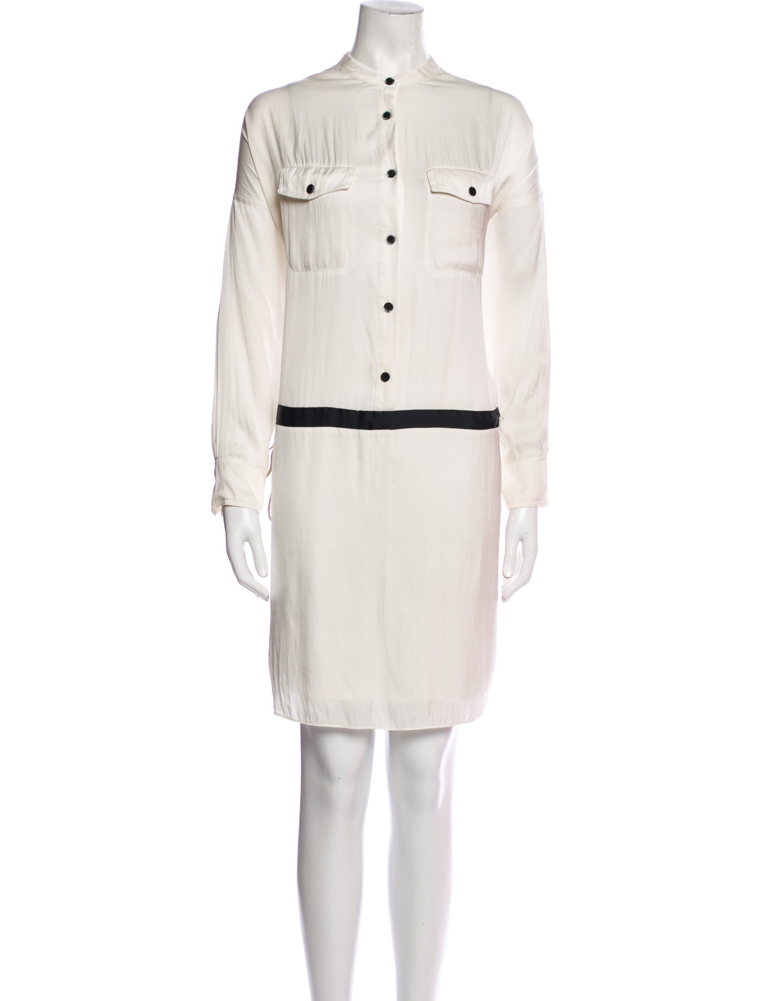 Zadig & Voltaire Mock Neck Knee-Length Dress