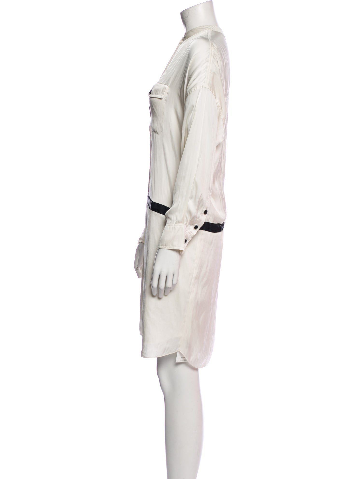 Zadig & Voltaire Mock Neck Knee-Length Dress