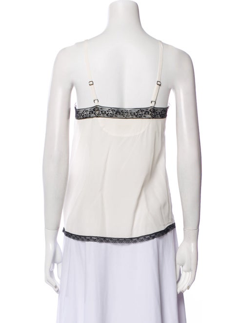 Zadig & Voltaire Silk Square Neckline Top