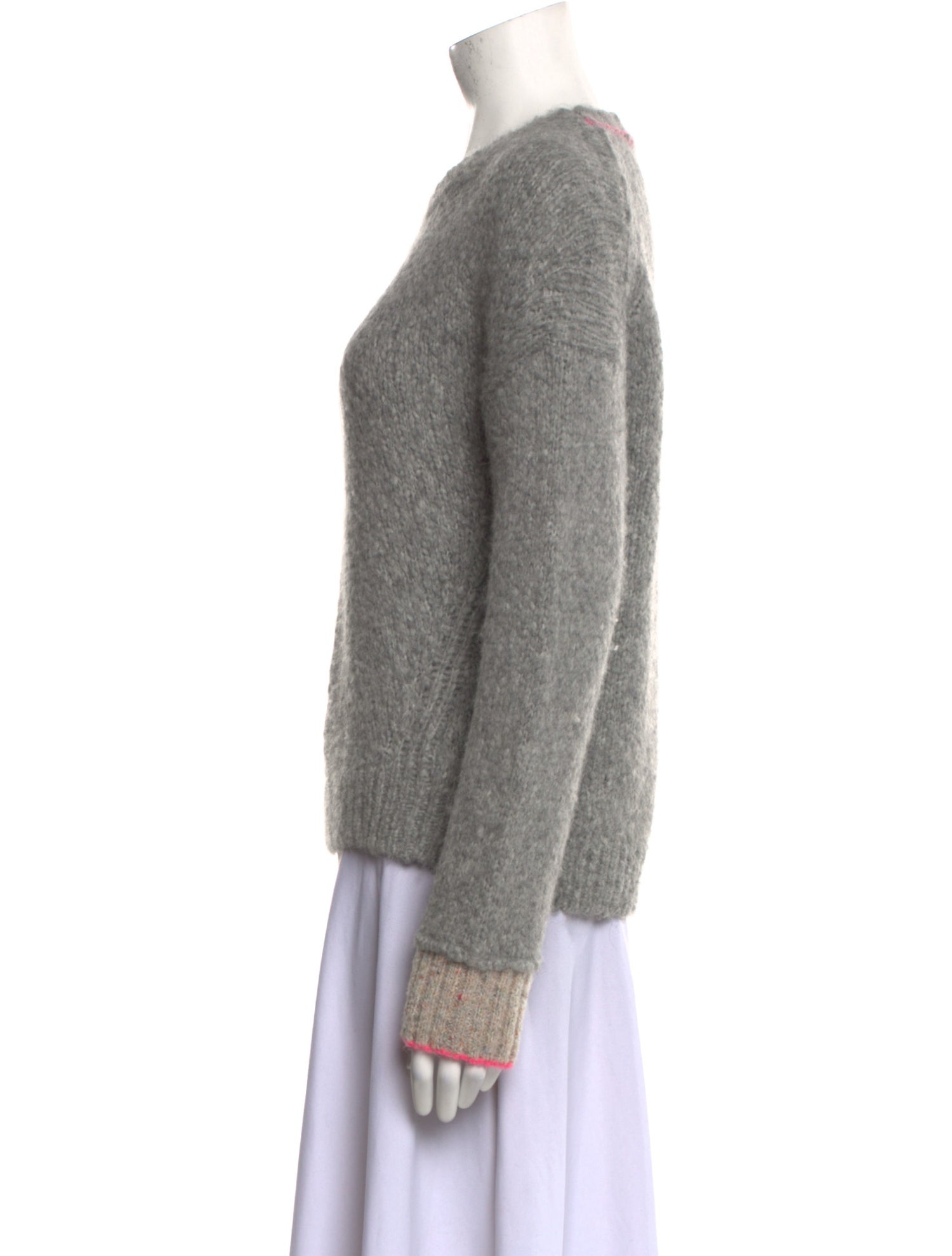 Zadig & Voltaire Alpaca Crew Neck Sweater