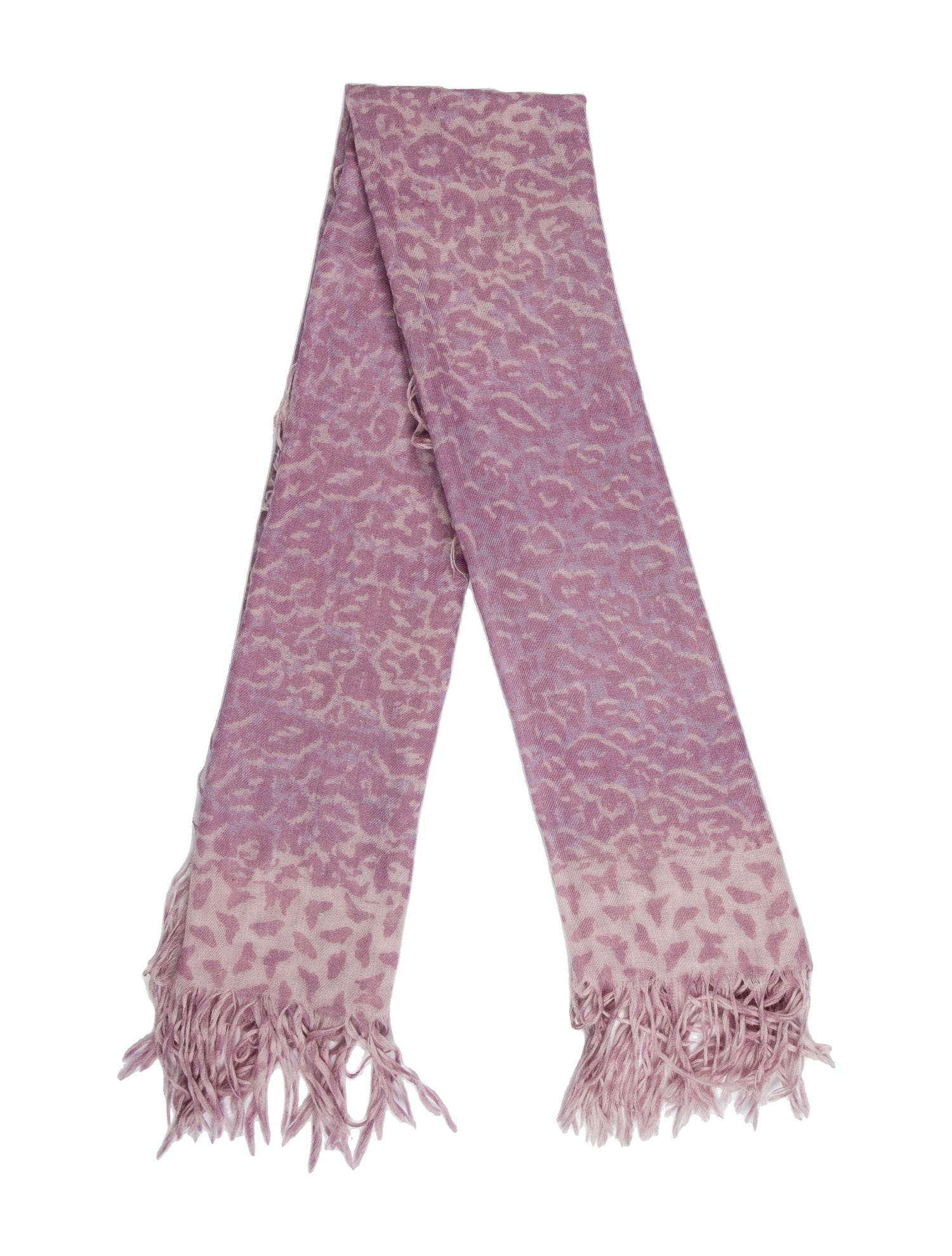 Zadig & Voltaire Silk Animal Print Scarf