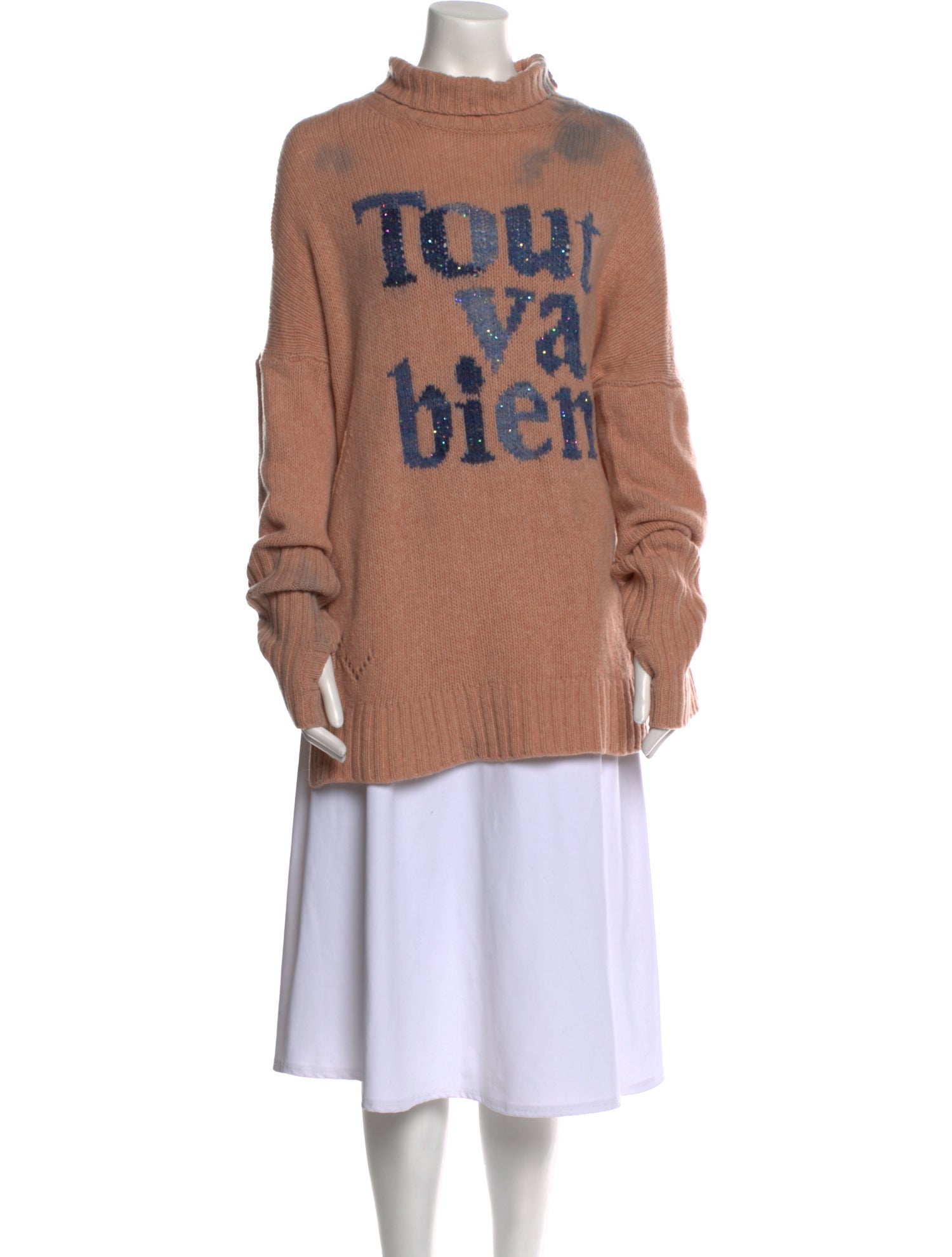 Zadig & Voltaire Wool Graphic Print Sweater