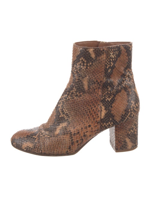 Zadig & Voltaire Snakeskin Striped Boots