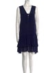 Zadig & Voltaire V-Neck Mini Dress