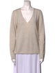 Zadig & Voltaire Merino Wool Plunge Neckline Sweater