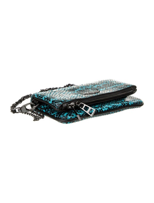 Zadig & Voltaire Snakeskin Minaudière
