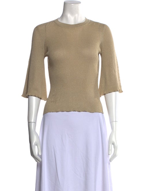 Zadig & Voltaire Crew Neck Three-Quarter Sleeve Top