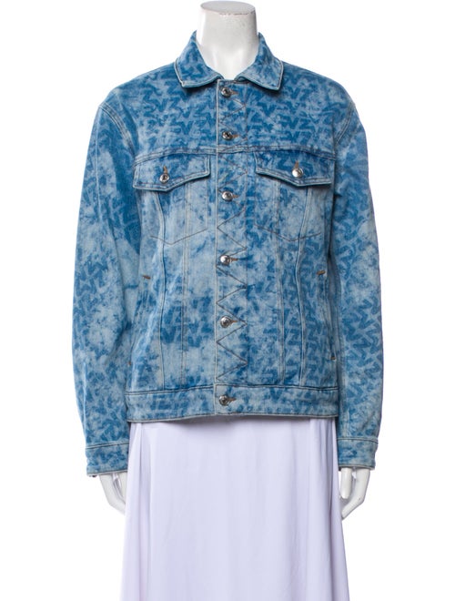 Zadig & Voltaire Printed Denim Jacket