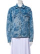 Zadig & Voltaire Printed Denim Jacket