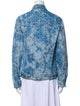 Zadig & Voltaire Printed Denim Jacket