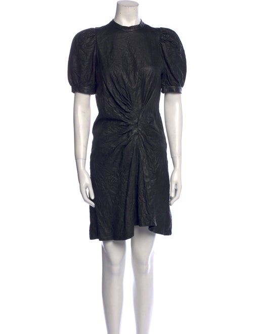 Zadig & Voltaire Lamb Leather Mini Dress