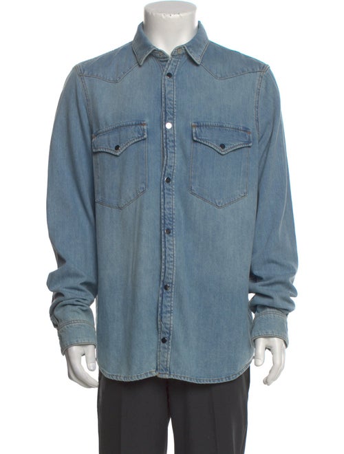 Zadig & Voltaire Long Sleeve Denim Shirt