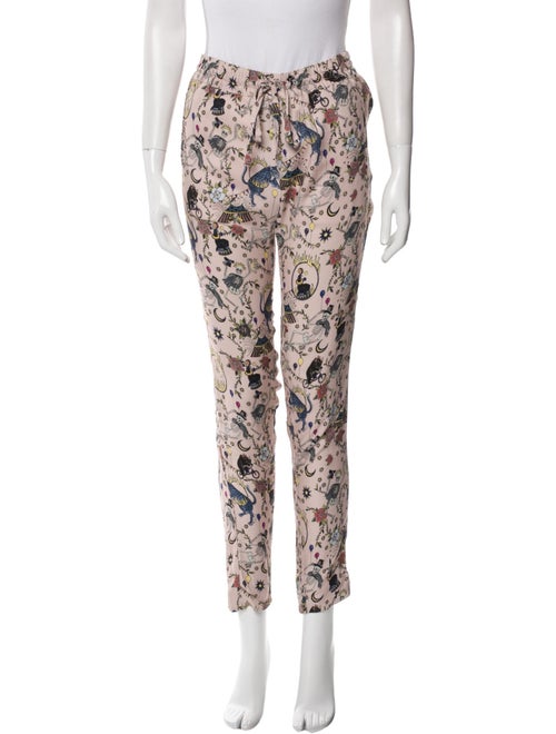 Zadig & Voltaire Velour Skinny Leg Pants