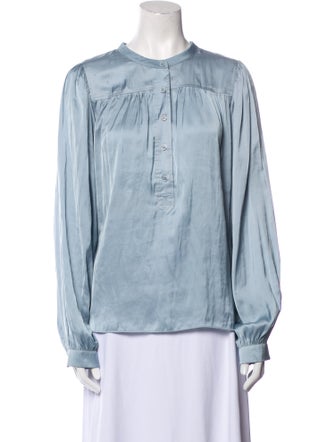 Zadig & Voltaire Crew Neck Long Sleeve Blouse