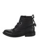 Zadig & Voltaire Leather Combat Boots