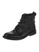 Zadig & Voltaire Leather Combat Boots