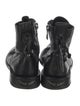 Zadig & Voltaire Leather Combat Boots
