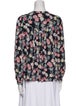 Zadig & Voltaire Floral Print Crew Neck Blouse