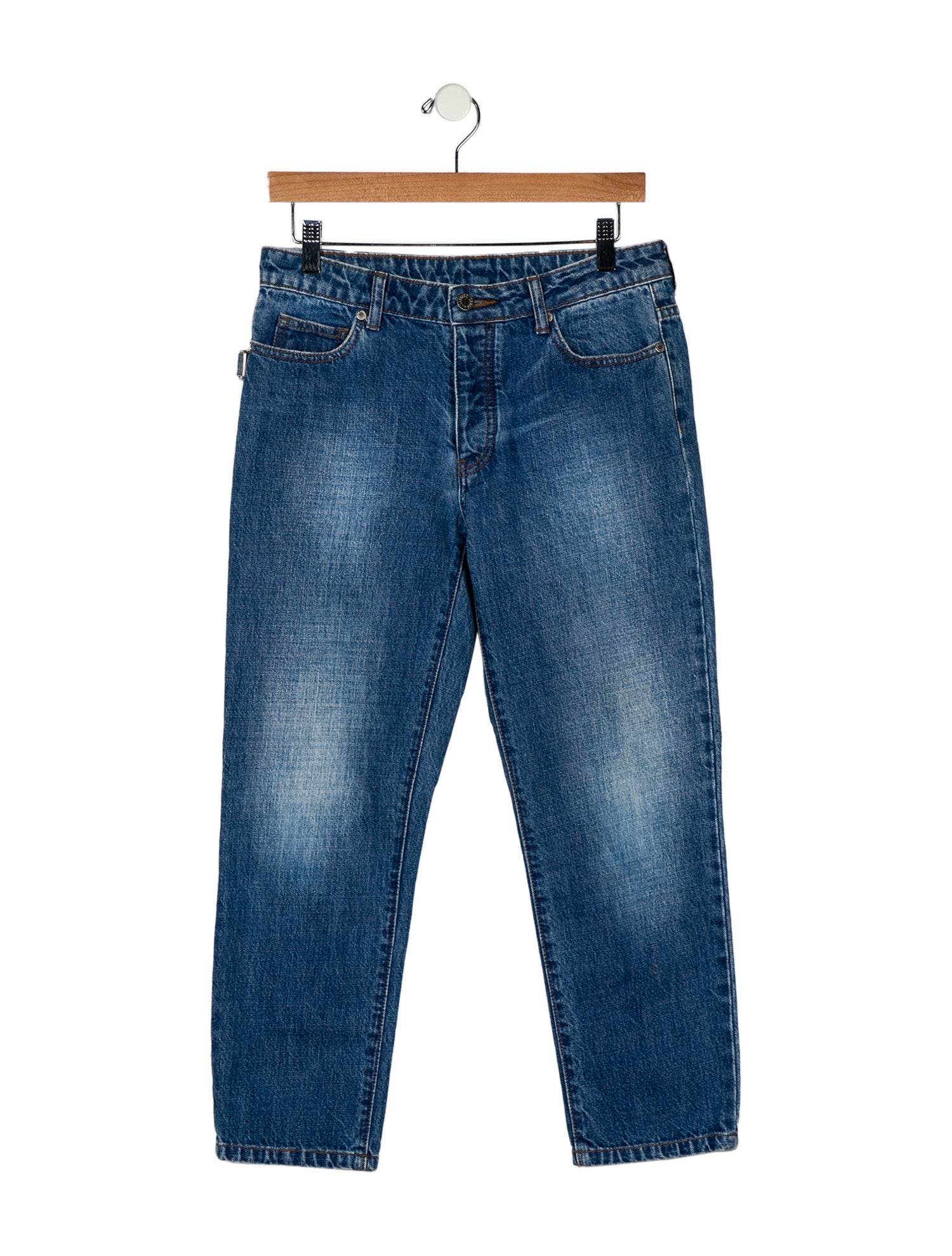 Zadig & Voltaire Mid-Rise Straight Leg Jeans