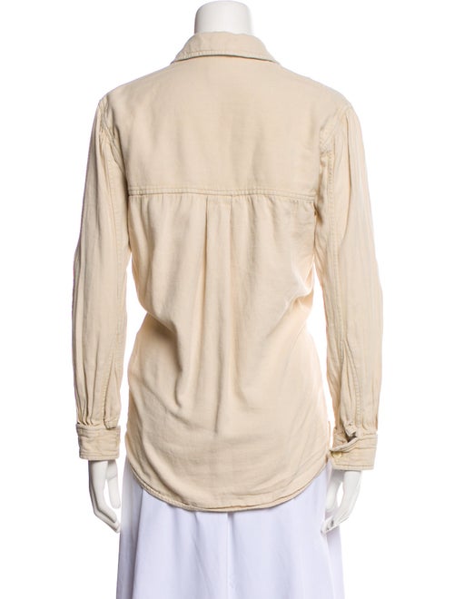 Zadig & Voltaire Long Sleeve Button-Up Top