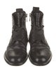 Zadig & Voltaire Leather Combat Boots