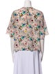 Zadig & Voltaire Silk Floral Print Blouse