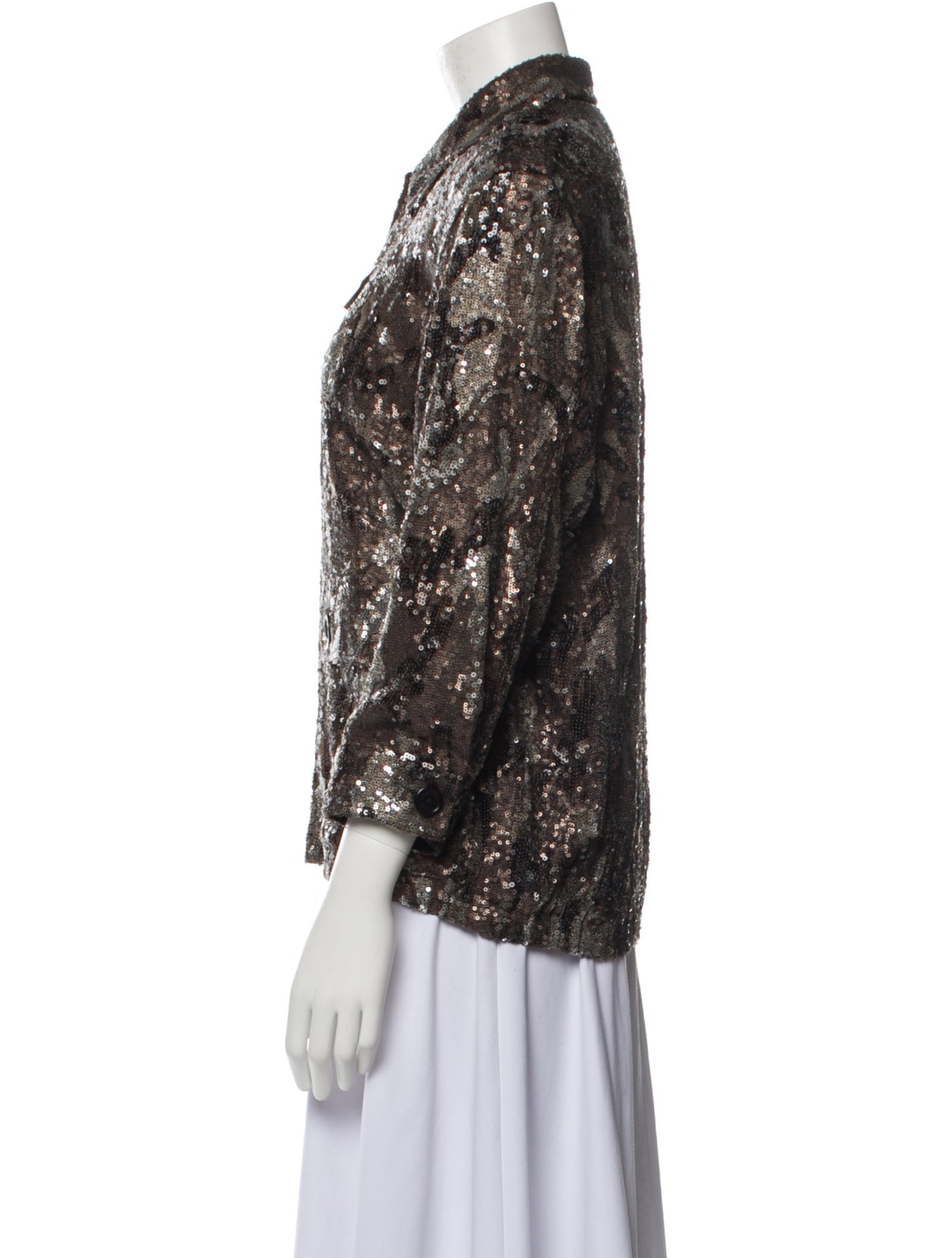 Zadig & Voltaire Camouflage Print Utility Jacket