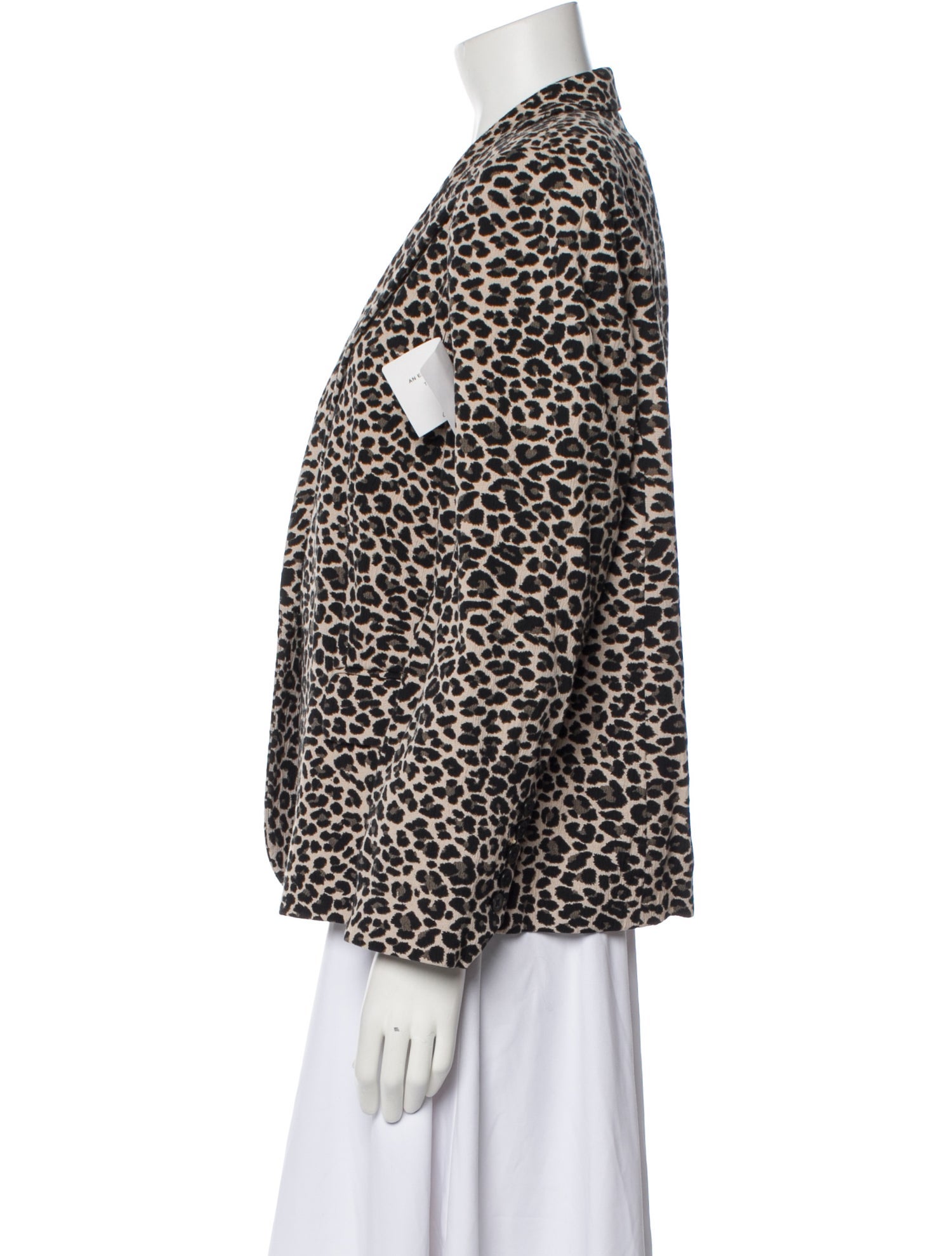 Zadig & Voltaire Animal Print Blazer