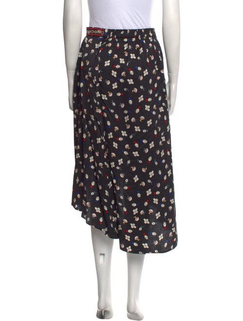 Zadig & Voltaire Printed Midi Length Skirt