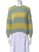 Zadig & Voltaire Striped Crew Neck Sweater