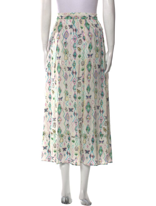 Zadig & Voltaire Printed Midi Length Skirt