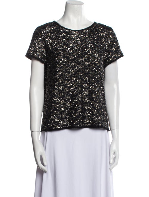 Zadig & Voltaire Scoop Neck Short Sleeve Top