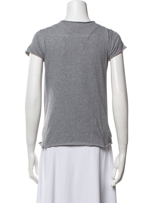 Zadig & Voltaire Cowl Neck Short Sleeve T-Shirt