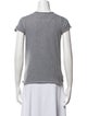 Zadig & Voltaire Cowl Neck Short Sleeve T-Shirt